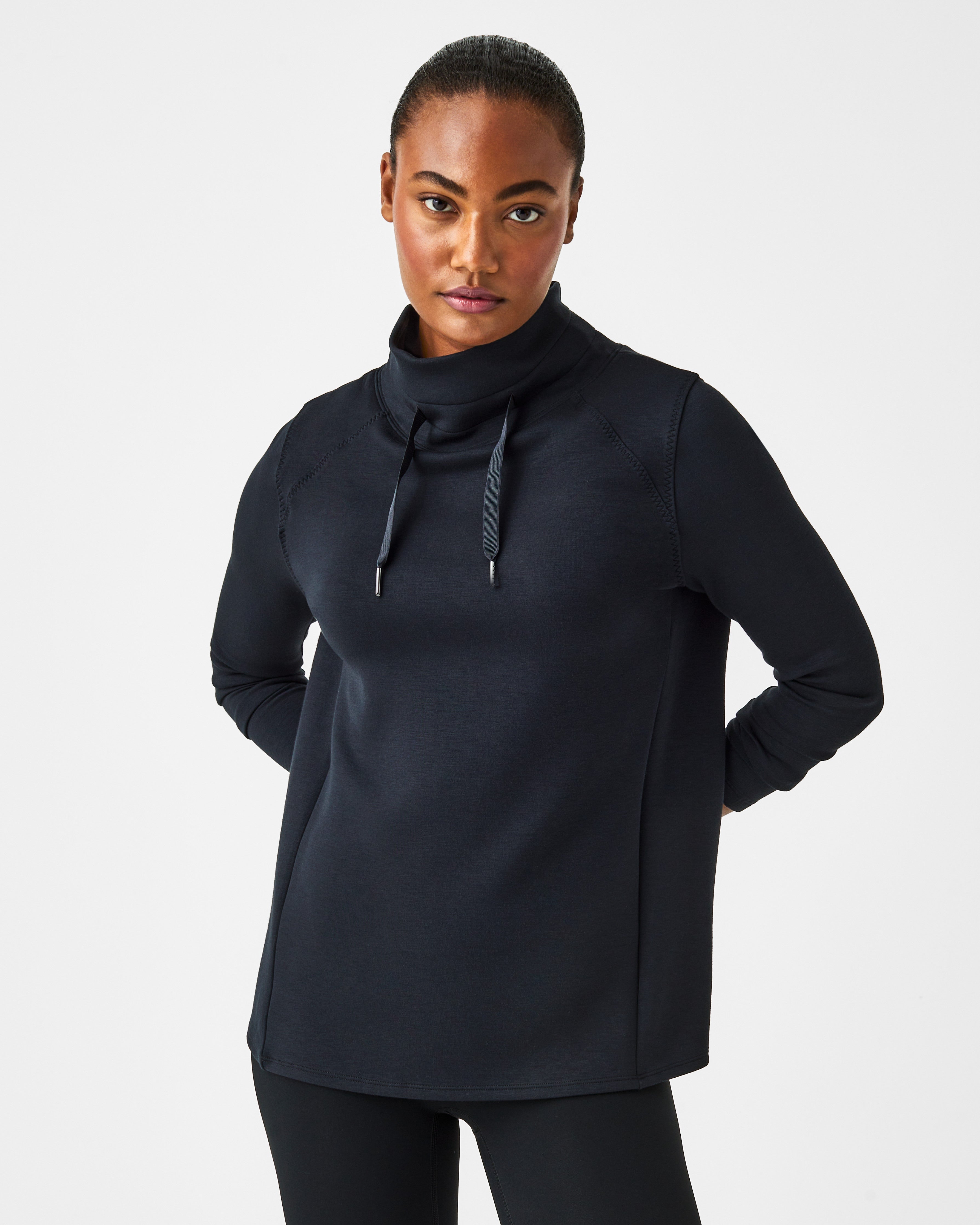 Spanx Released the Perfect Wrap Top to Take You From Barre to Brunch This  Fall - Yahoo Sports
