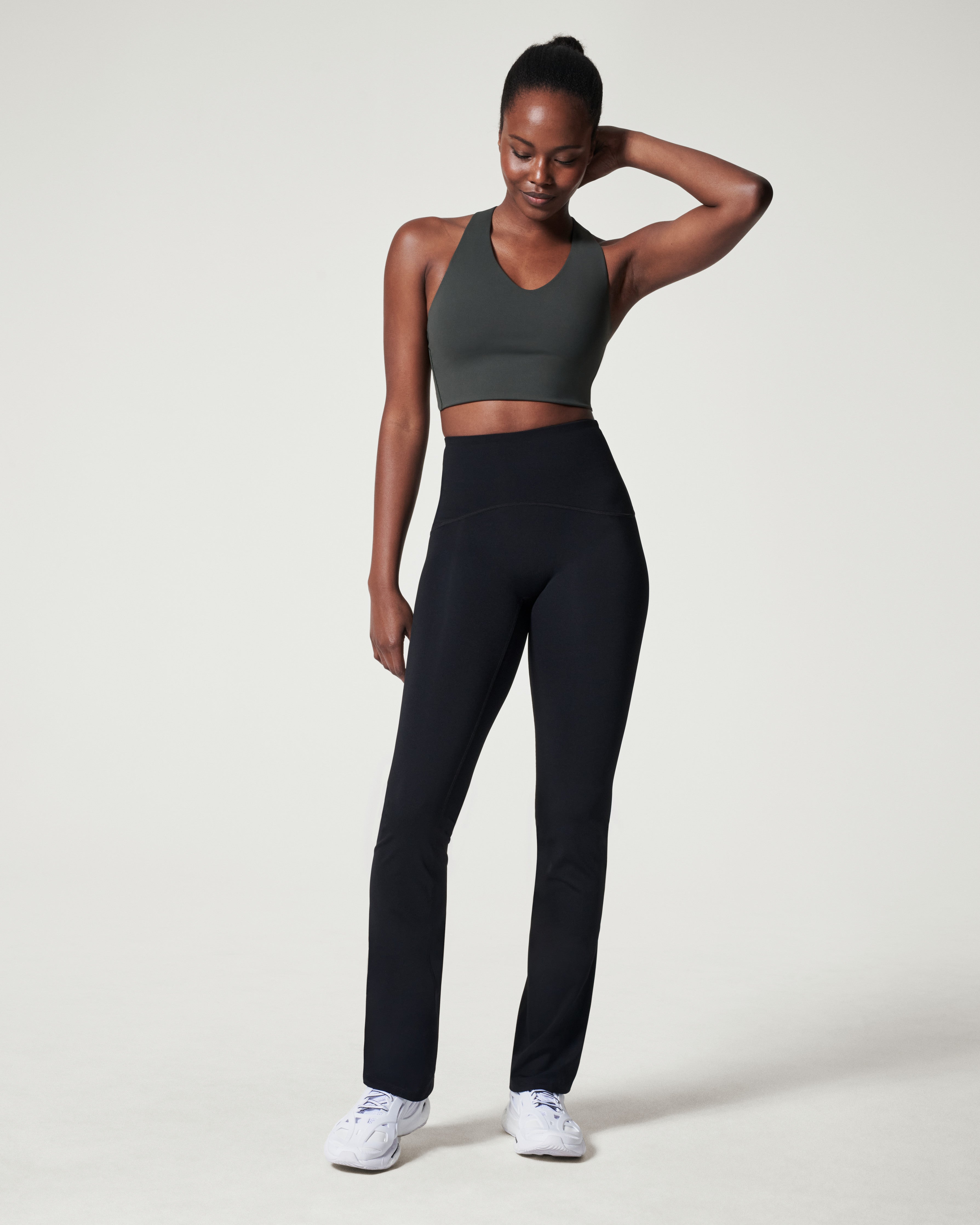 Nike, Pants & Jumpsuits, Nike Black Flared Yoga Pants