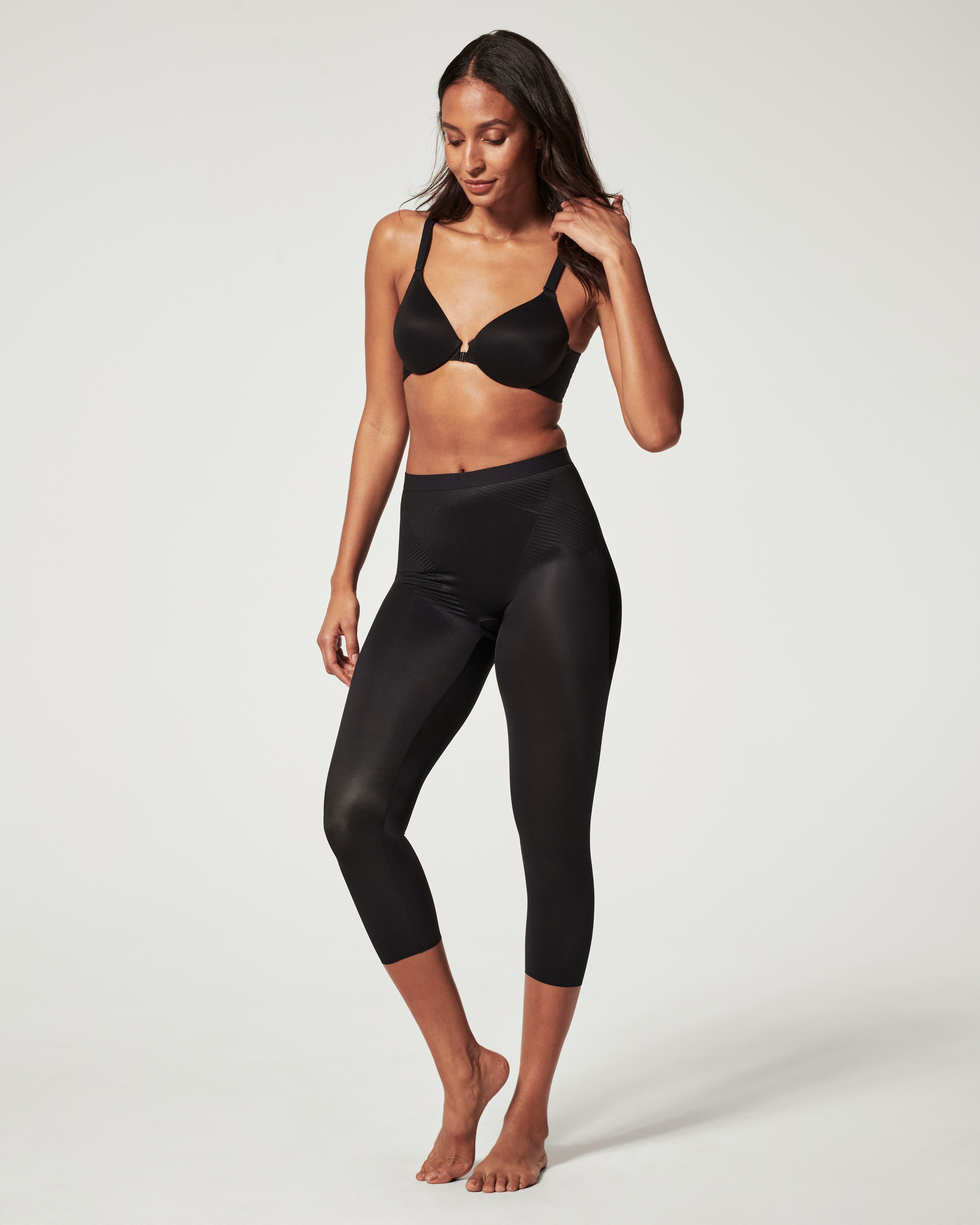 The Pull On Tummy Control Capri  Spanner Essentials Collection – Inspired  Style Group
