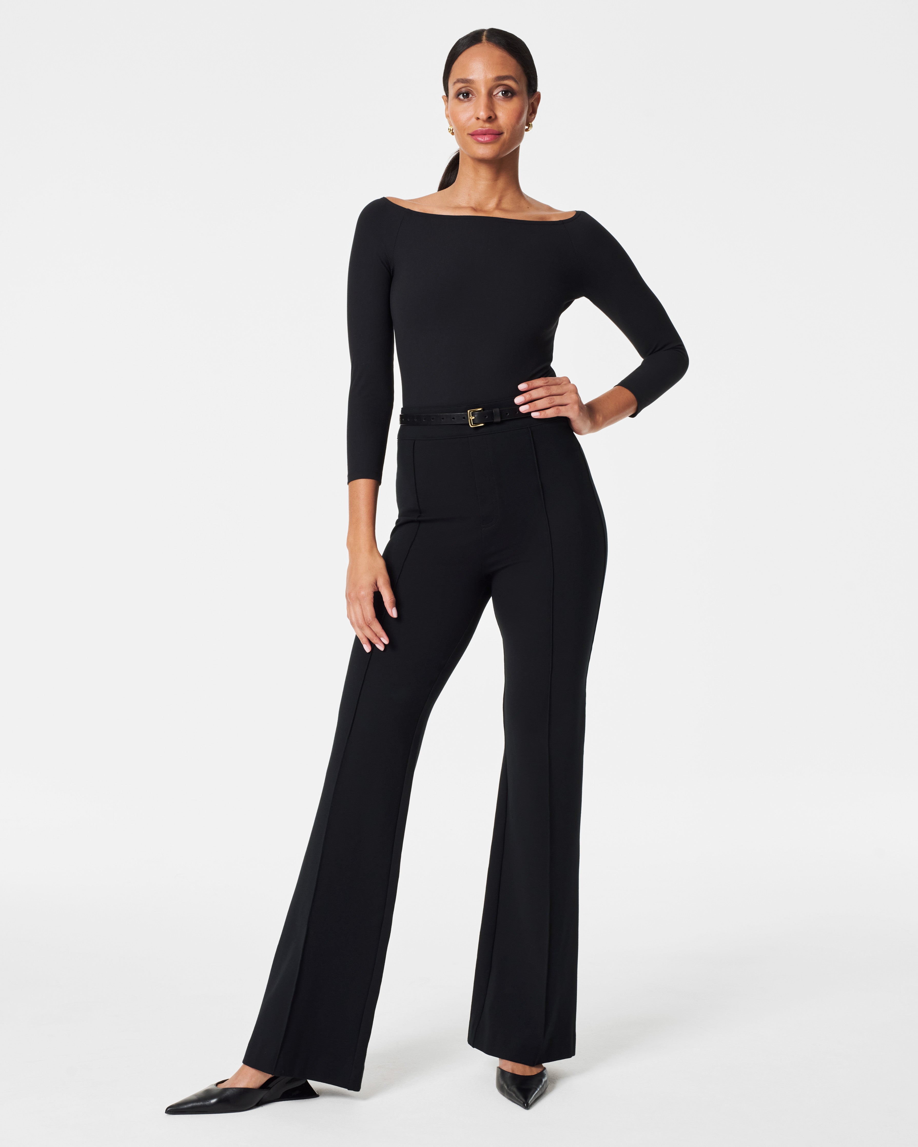 Buy SPANX Suit Yourself Ribbed Short Sleeve Bodysuit online
