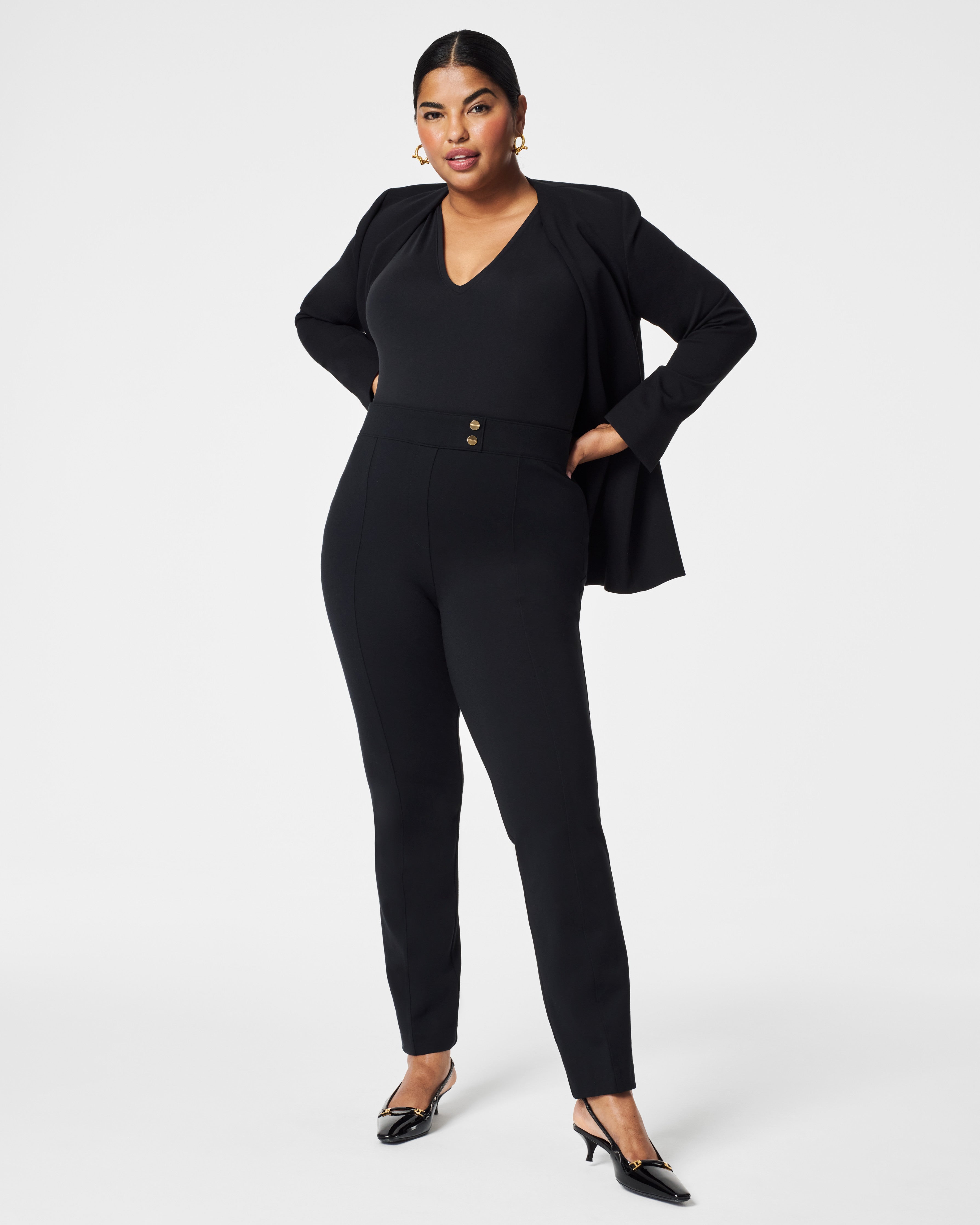 SPANX, Pants & Jumpsuits, Spanx The Perfect Pant Ankle 4pocket Xs Black