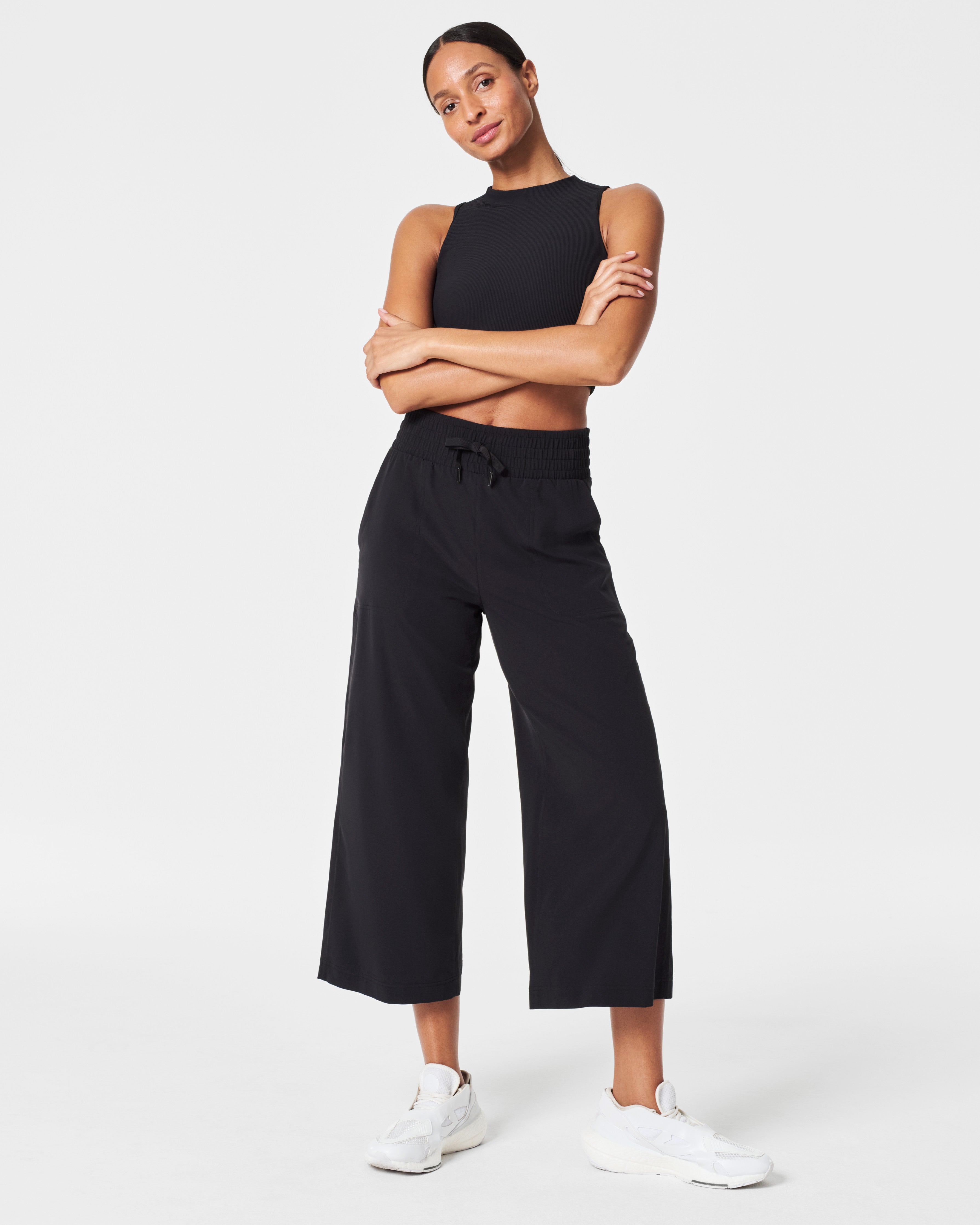 Casual Fridays Cropped Wide-Leg Pant