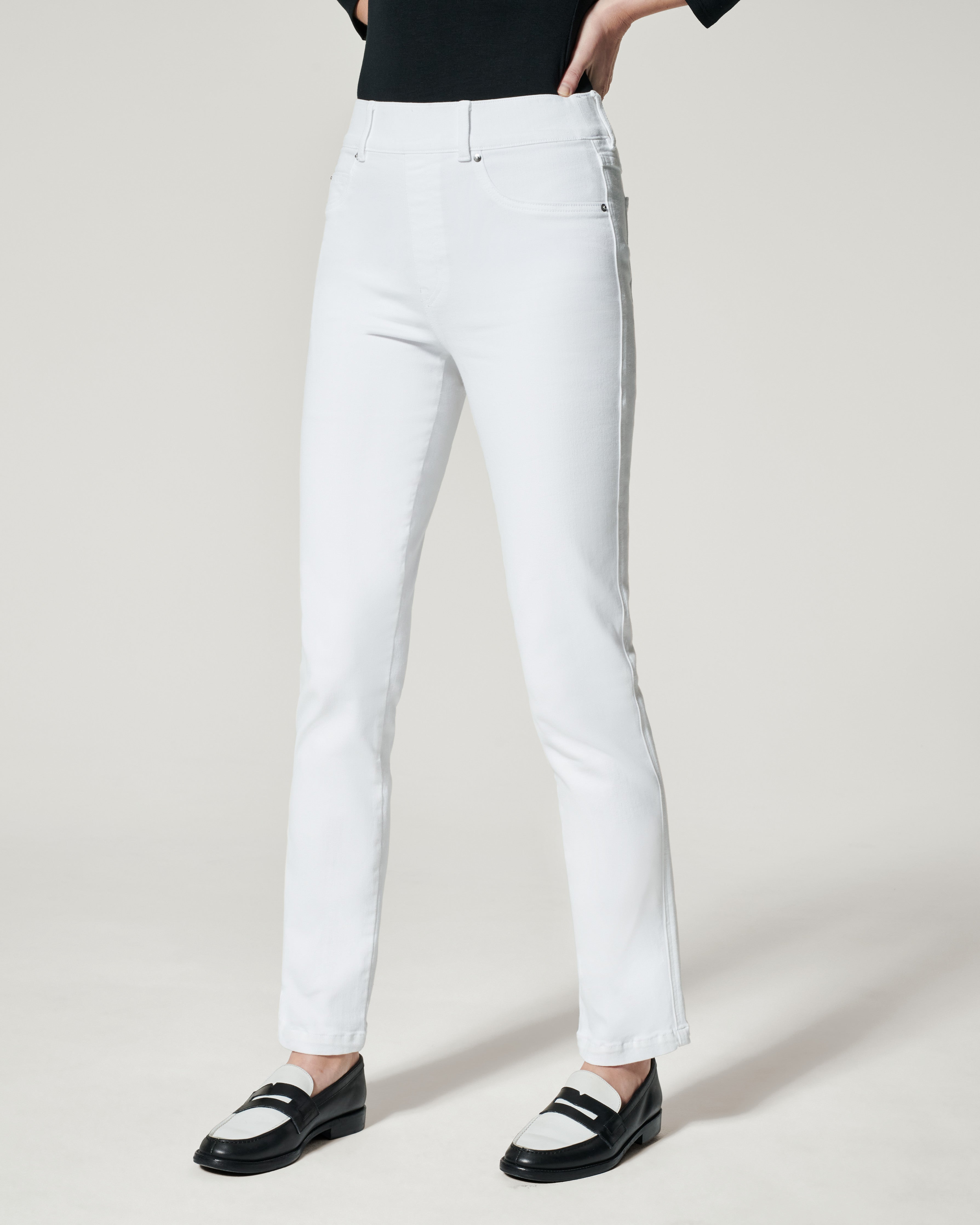 SPANX - Straight Leg Jeans that will be your jean come true: made