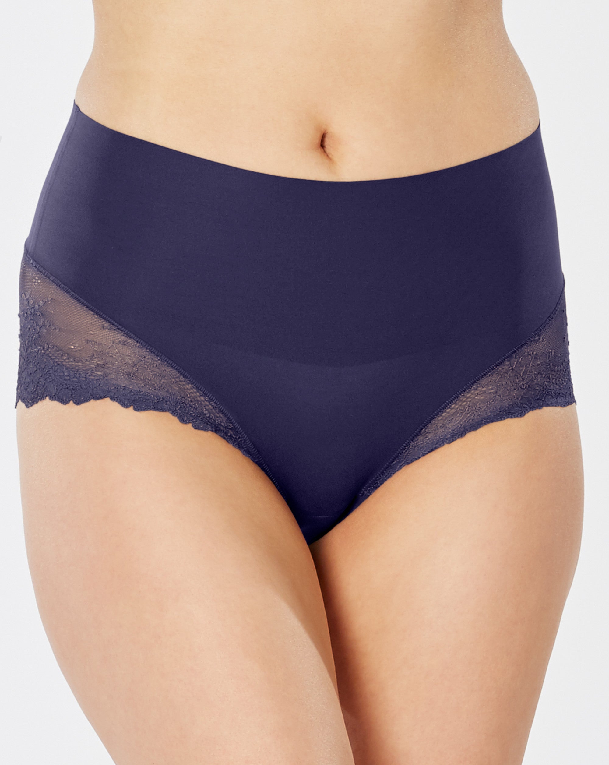 SPANX, Undie-tectable Lace Hi-Hipster Panty, Cafe Au Lait, XS at