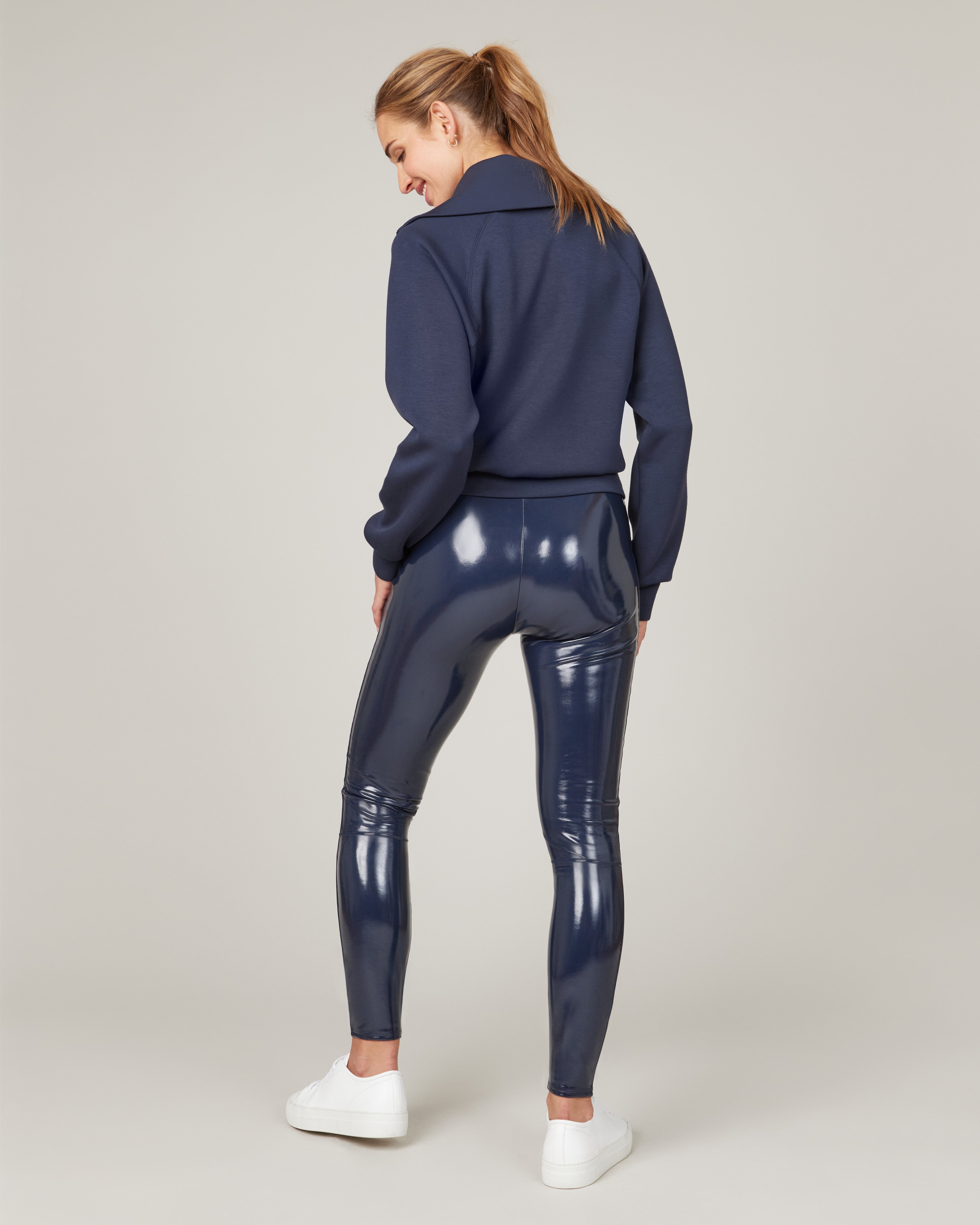 Faux Patent Leather Leggings curated on LTK