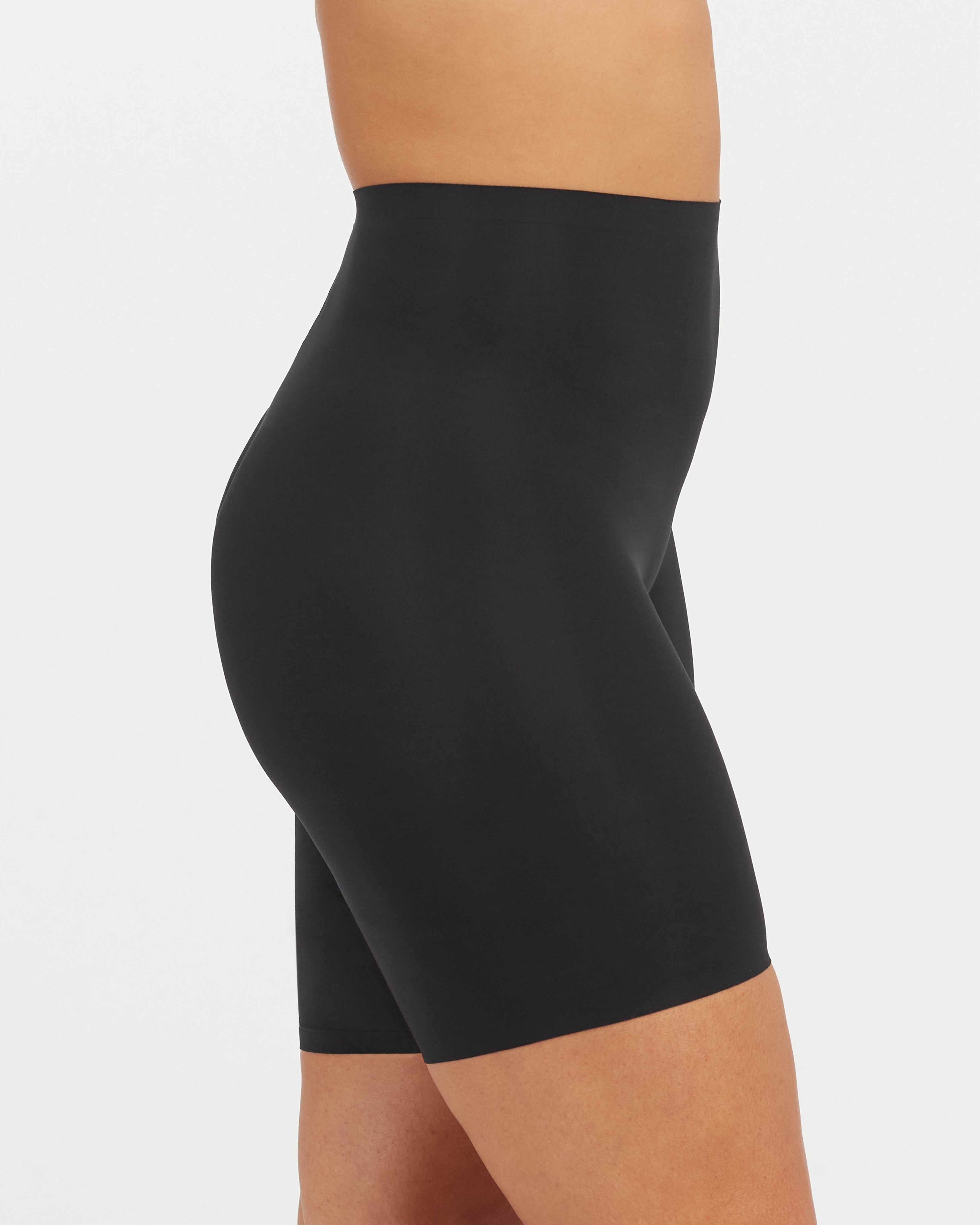 SHAPERX SZ7219-Black-S- Women's Butt Lifter Shaping Shorts, Black, Small