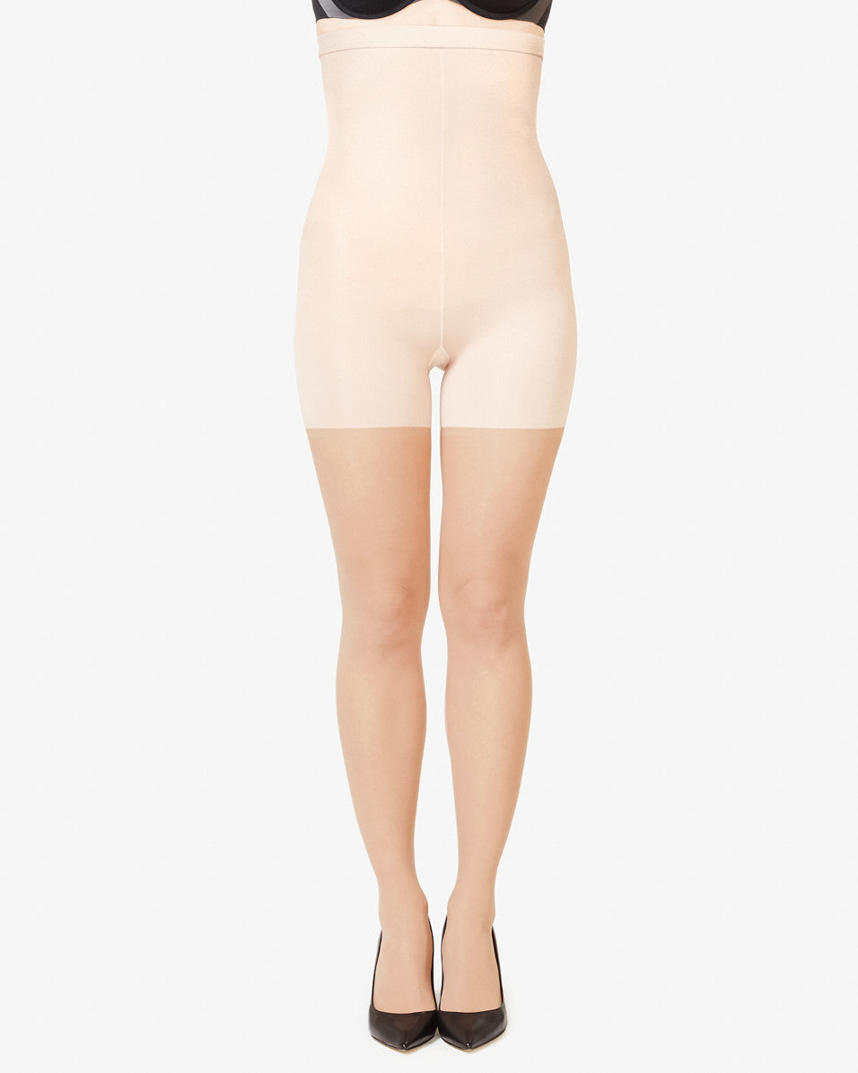 SPANX Shapewear for Women, Tummy Control High Waist Power Shorts (Regular  and Pl