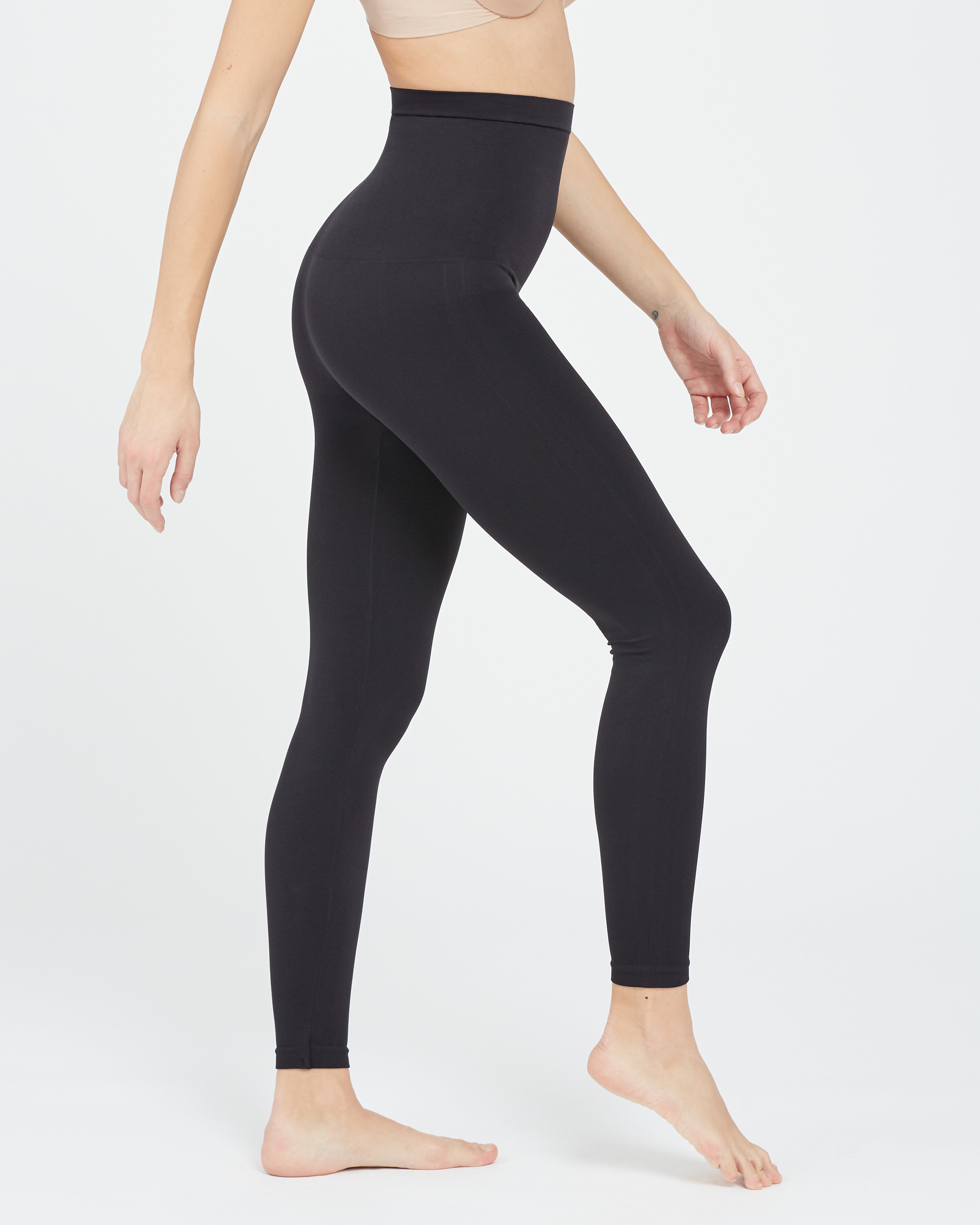 Spanx High Waisted Curved Lines Seamless Leggings Small