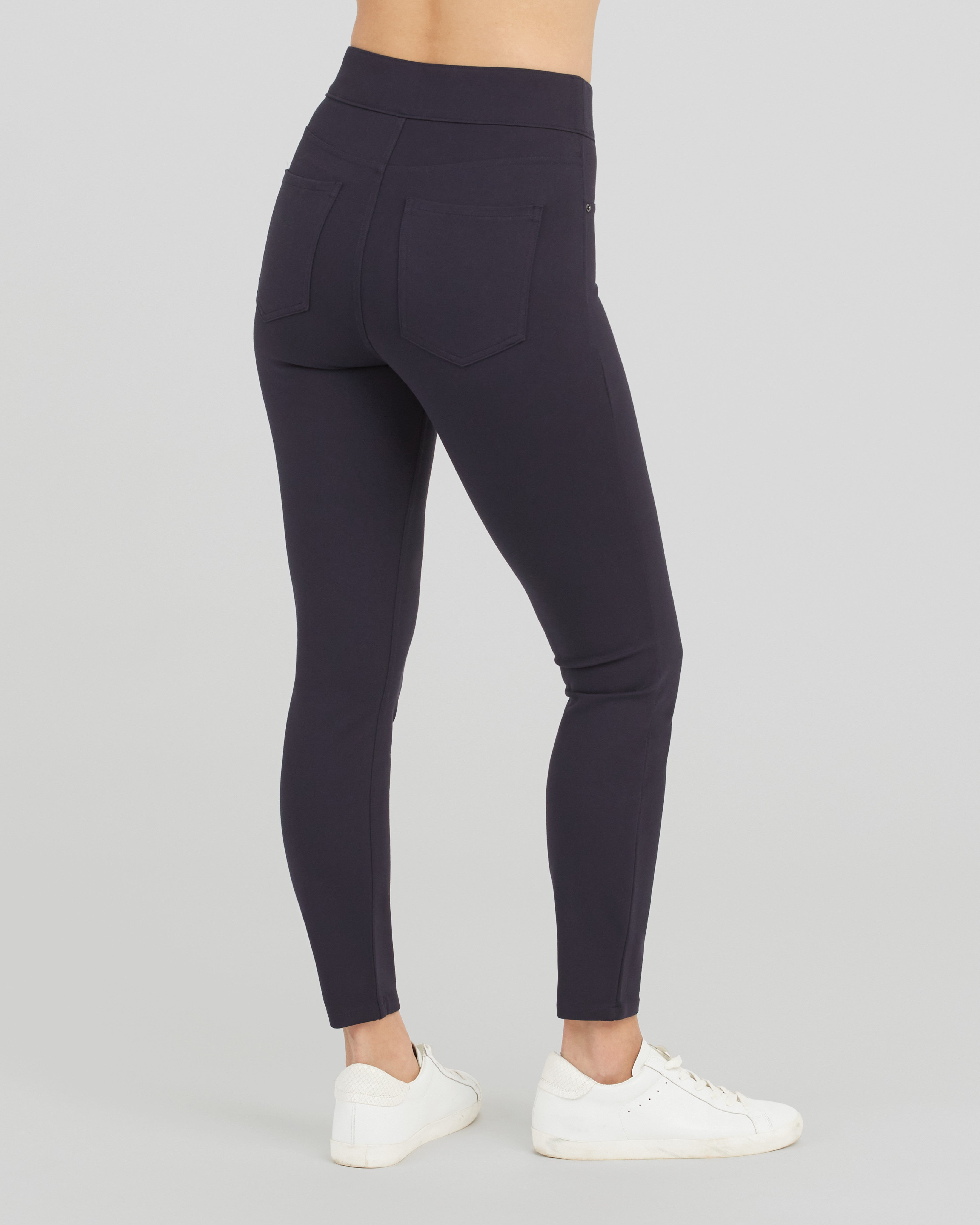 Spanx The Perfect Pant, Slim Straight Blue Size L - $65 (60% Off