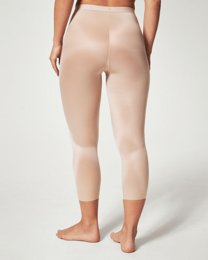 Spanx Women's Super Footless Tummy Control Power Capri, Also Available In  Extended Sizes In Nude- Nude