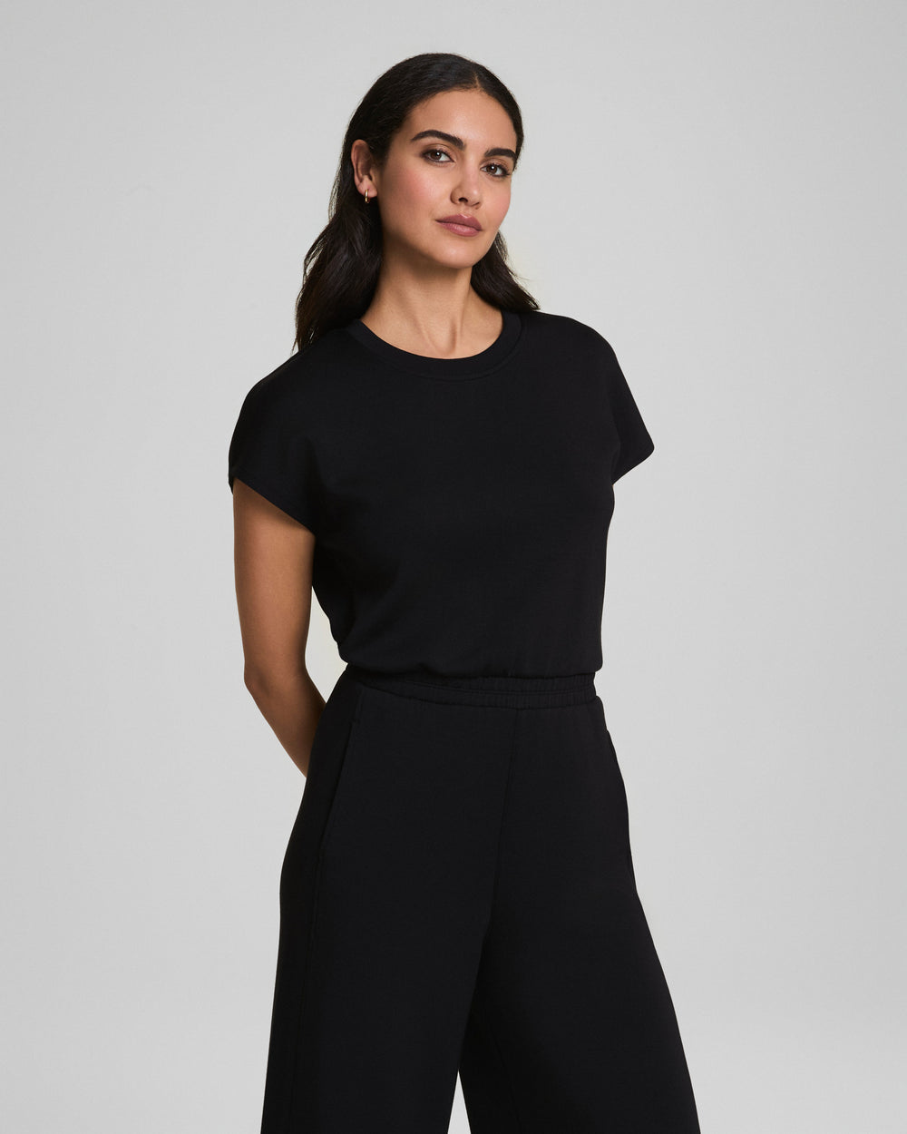SPANX® AirEssentials Cap Sleeve Cinched Jumpsuit