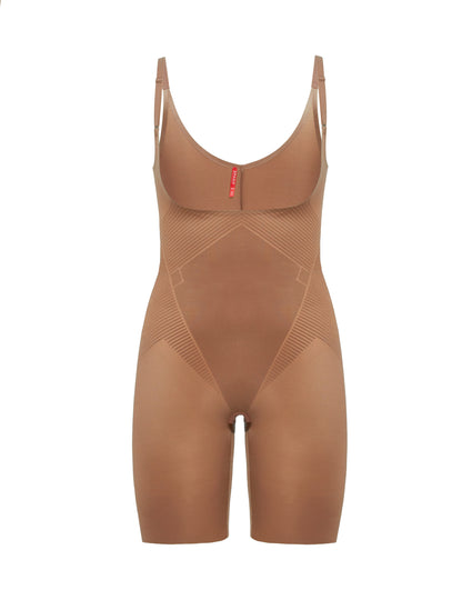 Thinstincts® 2.0 Open-Bust Mid-Thigh Bodysuit – Spanx