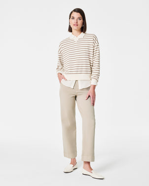 Spanx Airessentials Wide Leg Pant - Butterscotch – Mine and Yours Boutique