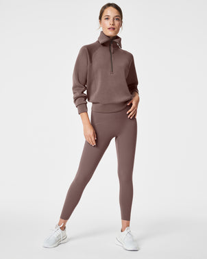 Active Turtle Neck and Legging Set, Womens Matching Sets