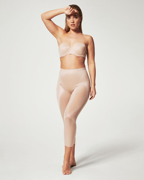 SPANX Shapewear for Women Thinstincts Open-Bust Mid-Thigh Bodysuit (Regular  and Plus Sizes), Soft Nude, L : Buy Online at Best Price in KSA - Souq is  now : Fashion