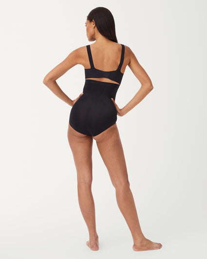 Spanx Women's Plus Size 3X Black On Core Brief Shapewear - $35 - From Madi