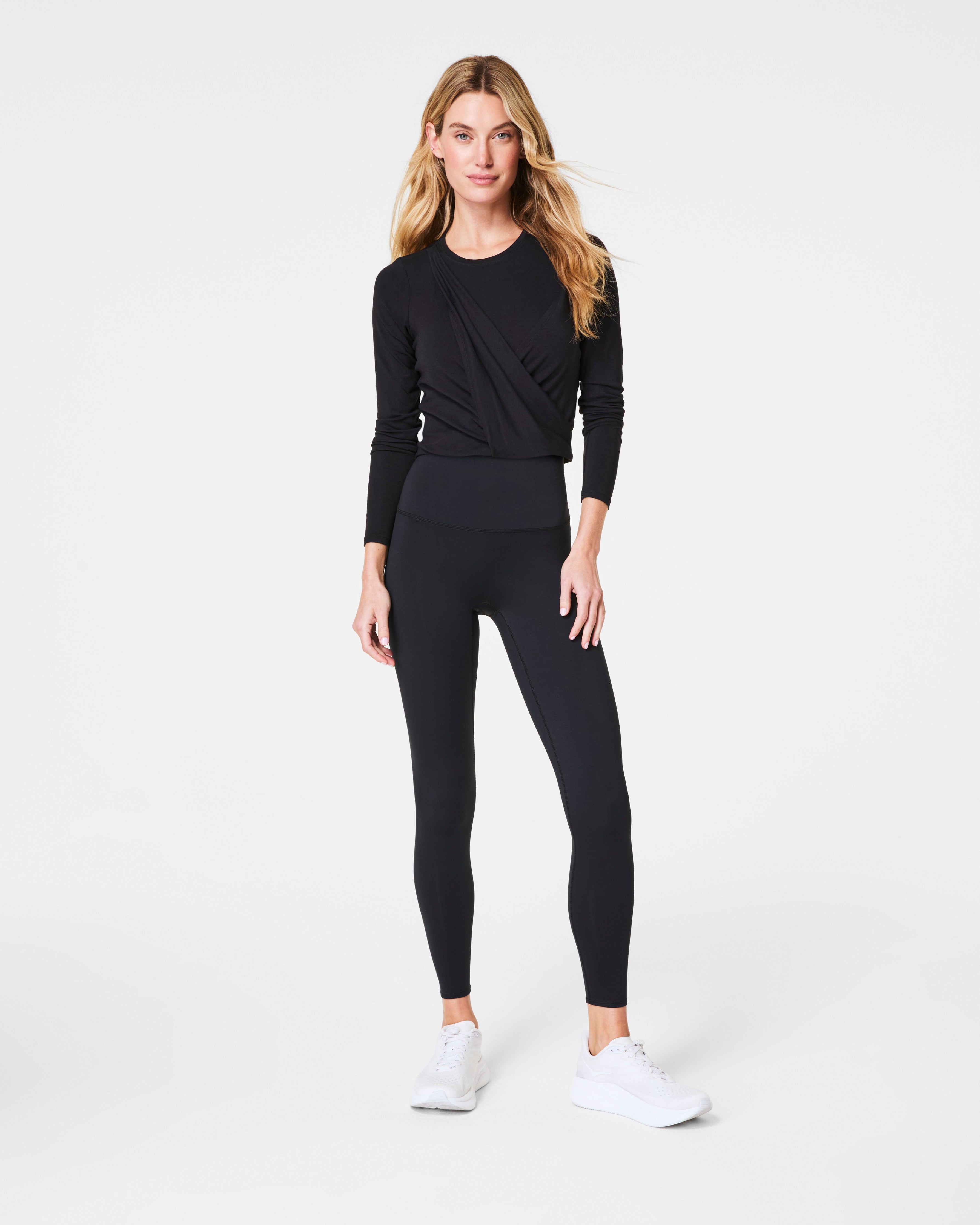 SPANX® Better Base Long Sleeve Wrap Top