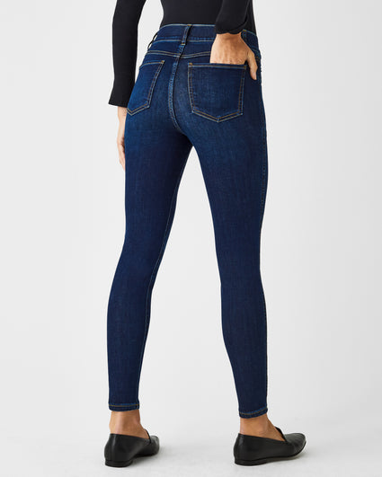 Ankle Skinny Jeans, Midnight Shade – Spanx