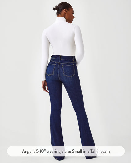 I saw an ad for Spanx flare jeans, but they're a bit pricy for me