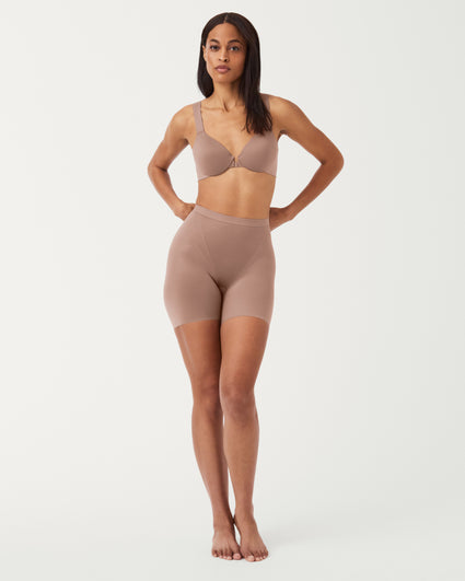 Womens SPANX nude Thinstincts 2.0 Shaping Capri Pants