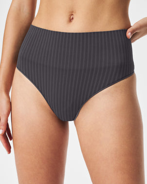EcoCare Ribbed Sculpting Thong – Spanx