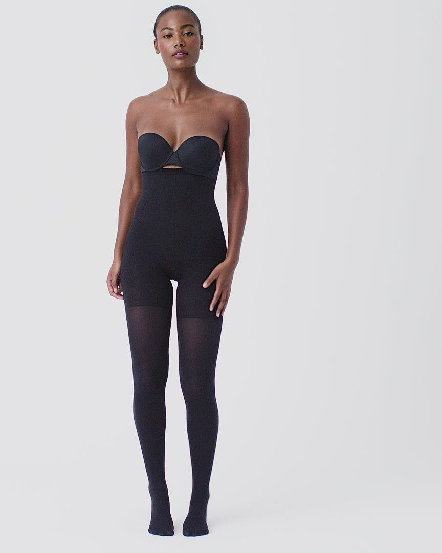 Black Tight End Tights by Spanx for $26
