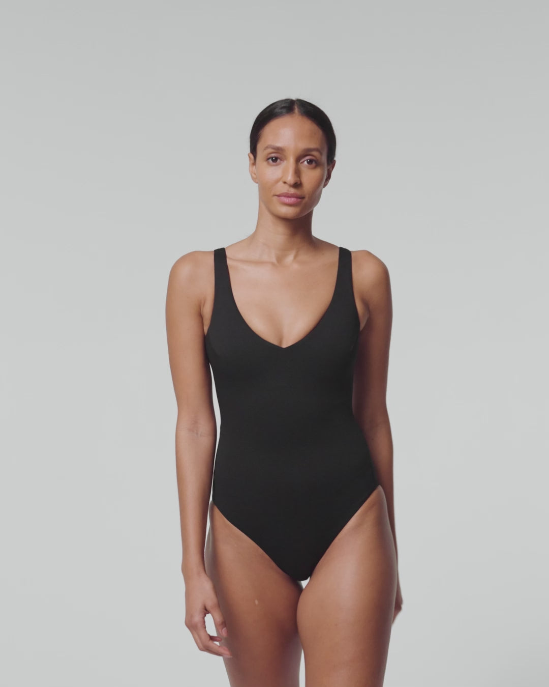 Pique Shaping High Neck One-Piece – Spanx