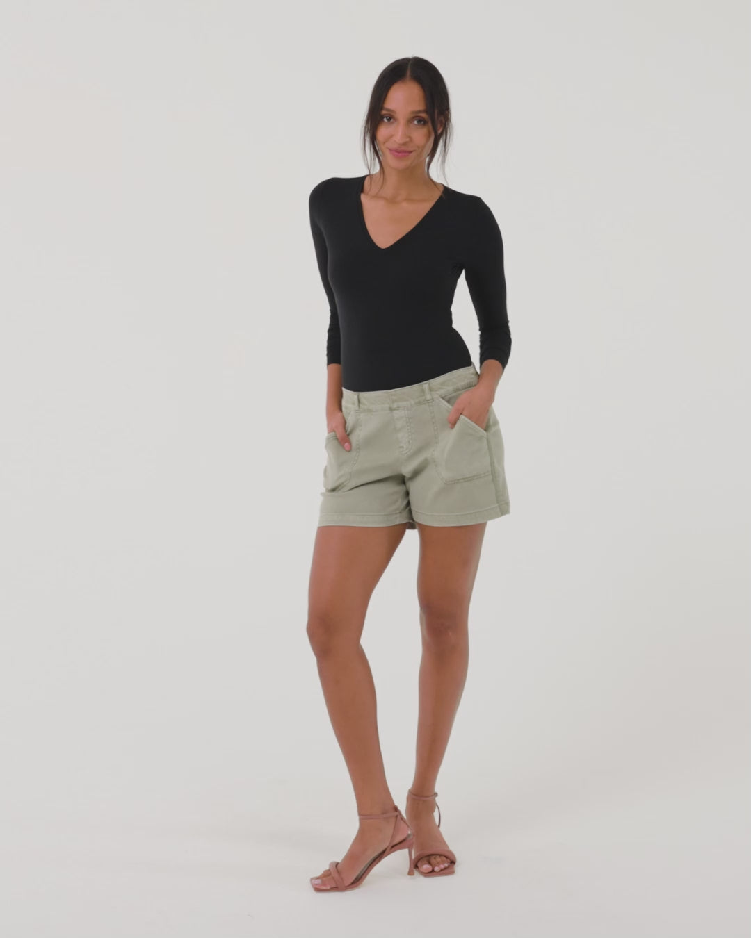 SPANX Twill Shorts- Cedar – The South Apparel