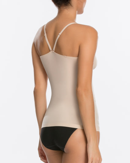 Slimming Tummy Control Cami Shaper, Seamless Camisole Shapewear, Slimming  Top (Nude, Small)