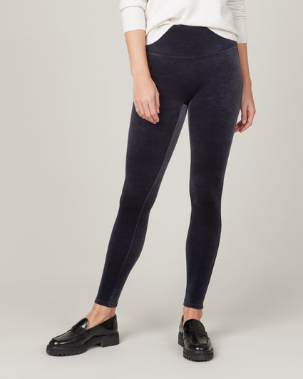 Spanx Velvet Women's Leggings Gray Chrome - $40 - From Nicole