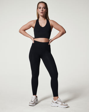 SPANX Leggings for Women Ponte Ankle Leggings (Regular and Plus Sizes)  Black XS - Tall : : Clothing, Shoes & Accessories