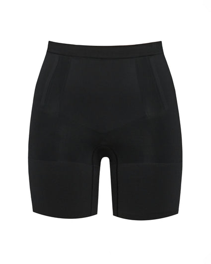 Spanx Oncore Mid-thigh Shorts in Black