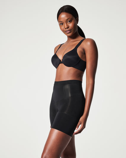 SPANX OnCore high-waisted mid-thigh Shorts - Farfetch