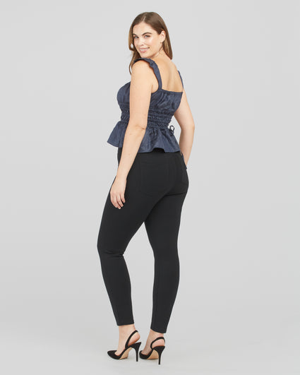 NEW Spanx The Perfect Pant, Ankle 4-Pocket in Black - Size S #1006