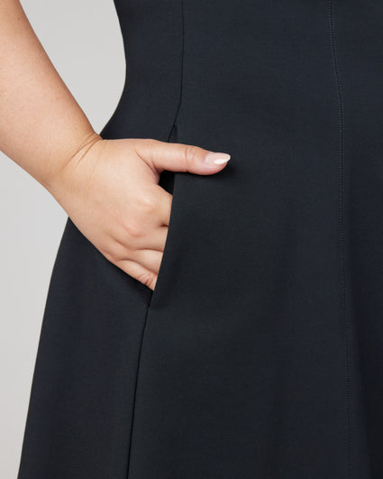 Open Bust Black Bodyshaping Dress – theactivestory