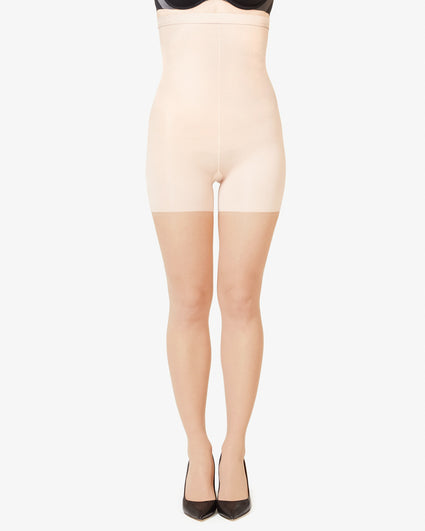 Shaping High-Waisted Mid-Thigh Sheers – Spanx