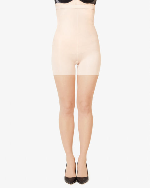 SPANX Women's Super High Power Tummy Control Footless Capri, also available  in extended sizes - Macy's