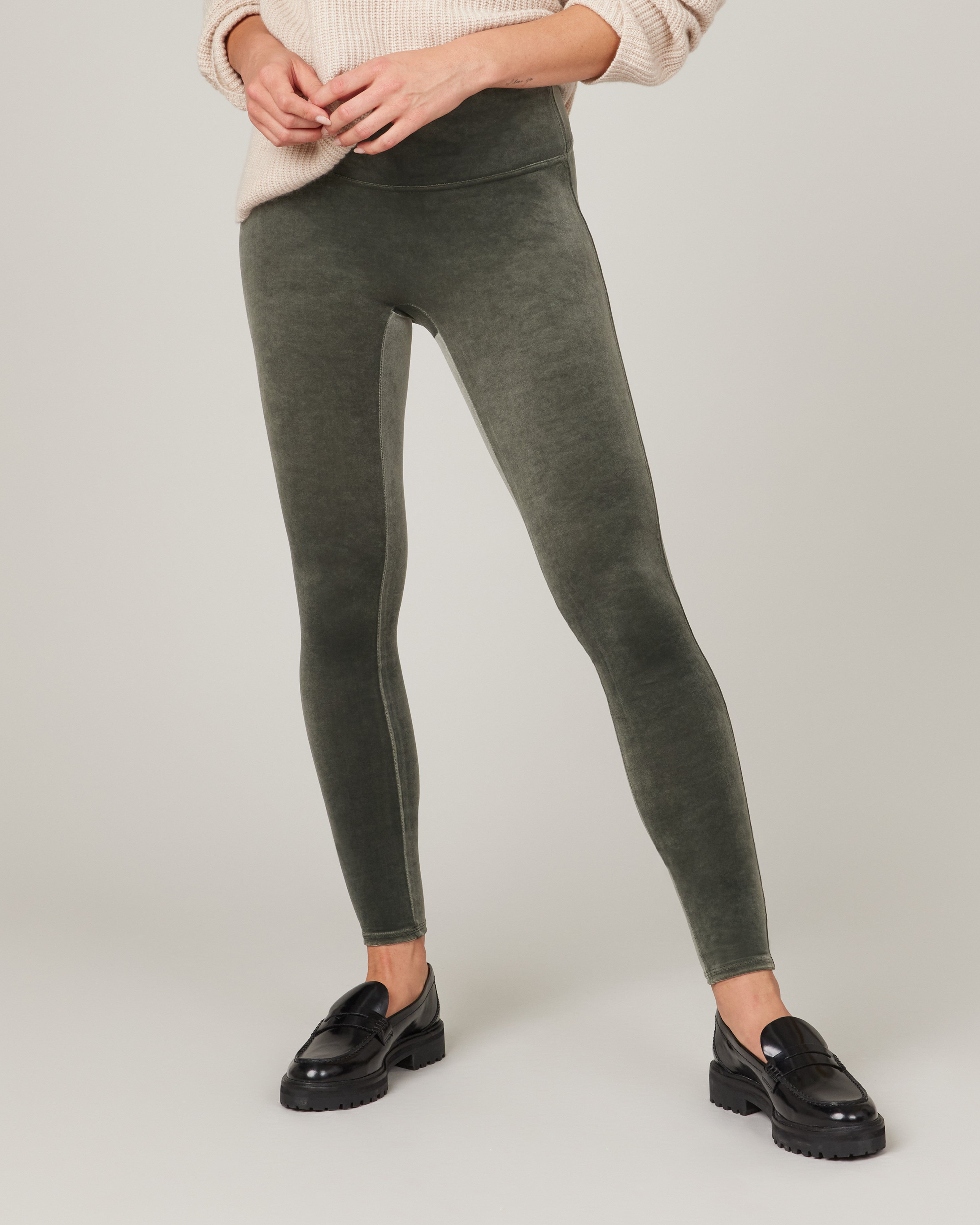 Qvc spanx velvet leggings hotsell